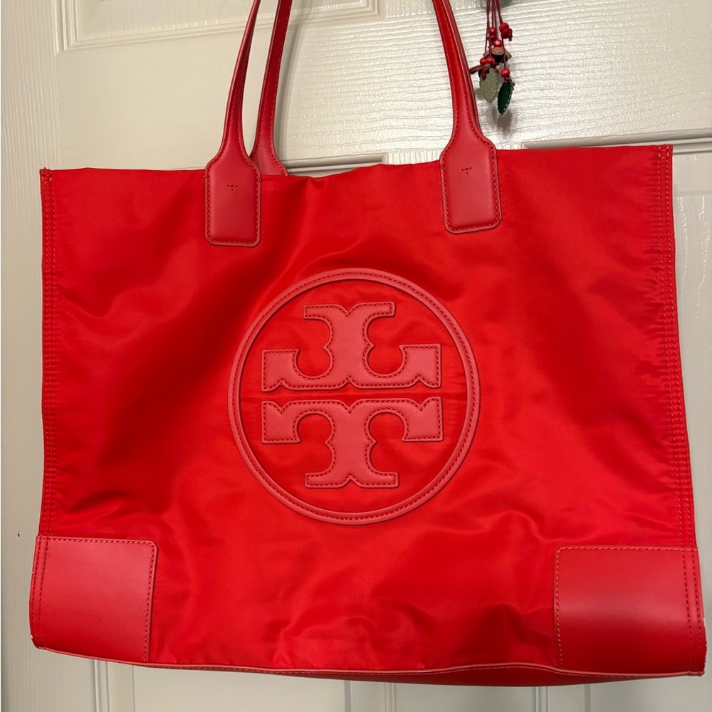 Tory Burch Vibrant Red Tote